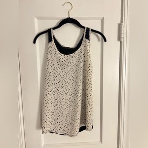 The Limited Size S Black and White Top